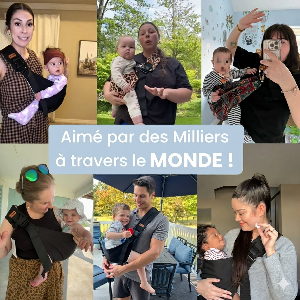 Koalina Porte-bébé en bandoulière