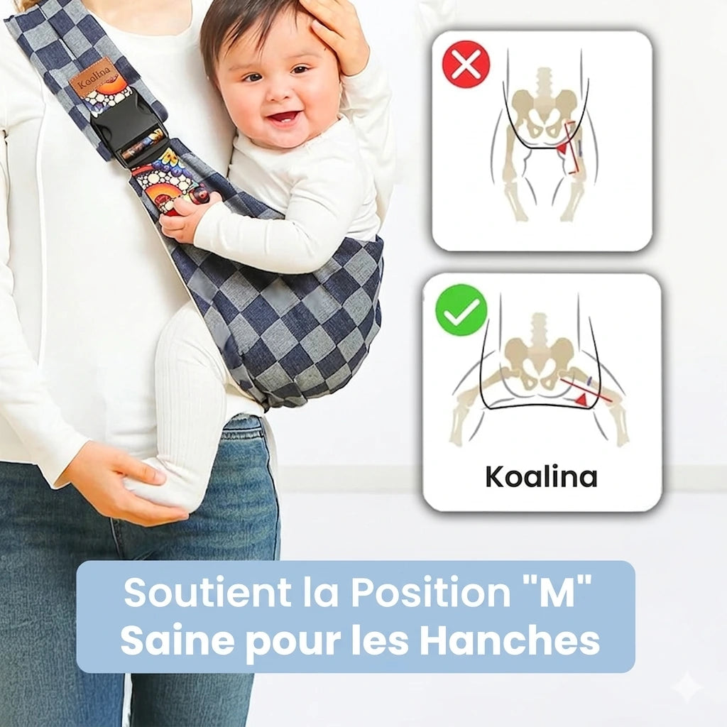 Koalina Porte-bébé en bandoulière